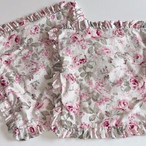Simply Shabby Chic Pink and Cream Floral Fabric